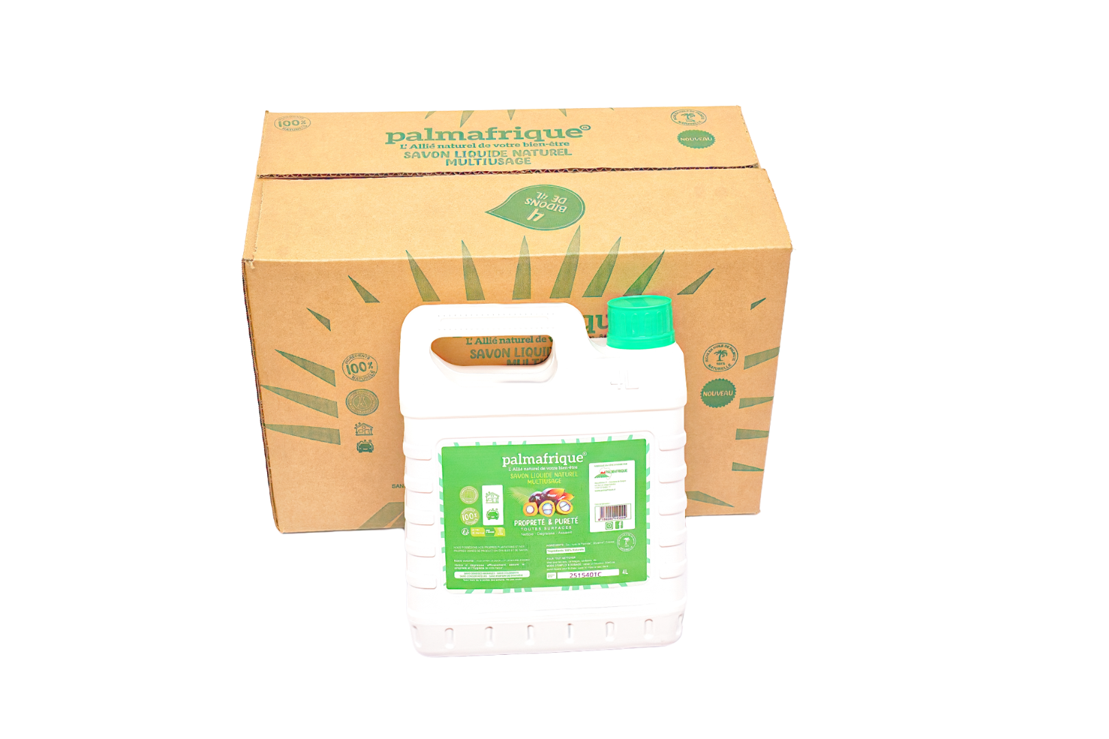 Savon liquide naturel 4X4Litres Savon Liquide Naturel 4x4litres